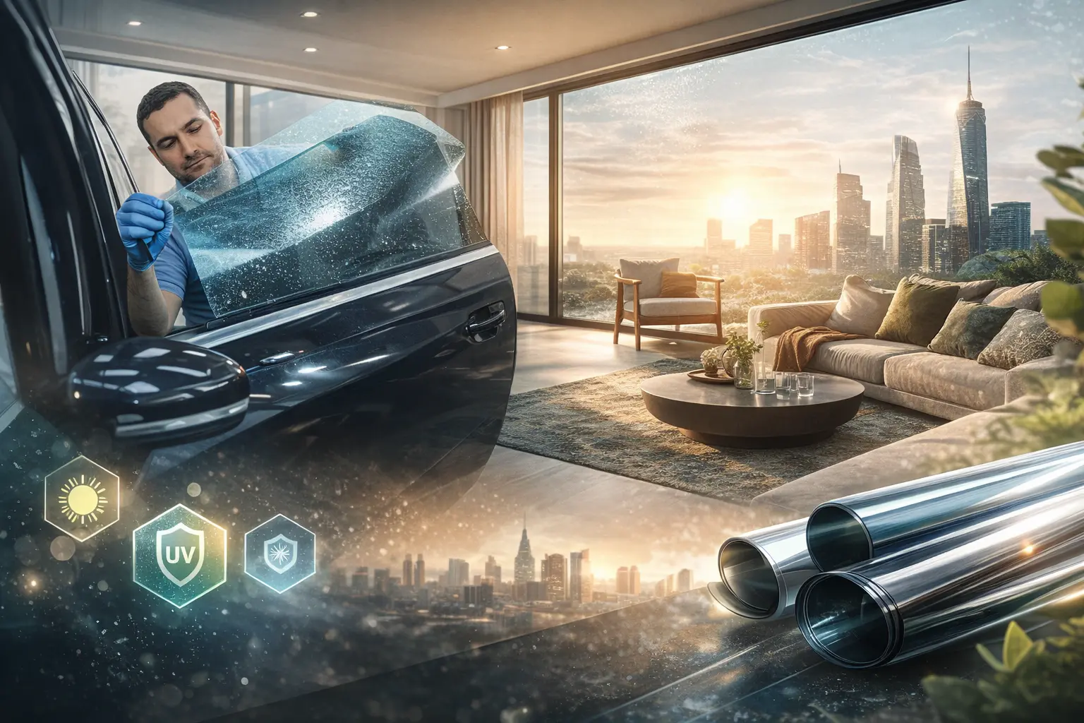 優美佳隔熱節能膜形象圖